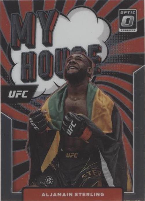 2022 Panini Donruss Optic UFC - Aljamain Sterling #18 - 1 of 1