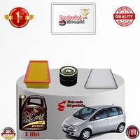 Inspektionskit Filter + ÖL Xfiat Geschenkidee 1.4 16V 70KW 95CV Von 2009-> 2012