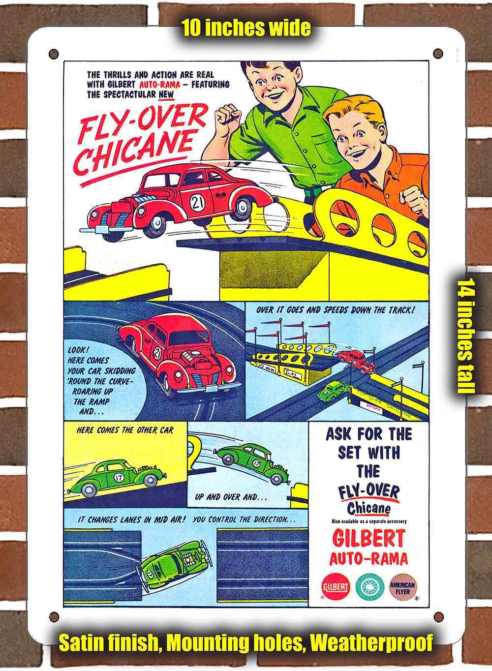Metal Sign - 1964 Gilbert Auto-Rama Racing Set- 10x14 inches | eBay