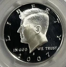 2007-S 50C Kennedy Half Dollar PCGS PR69DCAM 90% Silver WOW LOOK! DEEP CAMEO WOW