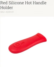 *NEW* Lodge Silicone Handle Holder For Cast Iron Pan Red ASHH41
