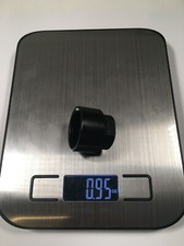 Cleaning Adapter 1/2''x28 TPI Thread Black Anodized Color Aluminum