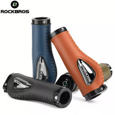 ROCKBROS Cycling Handlebar Grips Bike Double Lock Rubber Grips Anti-skid Soft