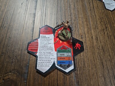 Heroscape Ne-gok-sa Figure With Card