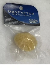 Max Factor International Natural Cosmetics Sponge Applicator Rare HTF