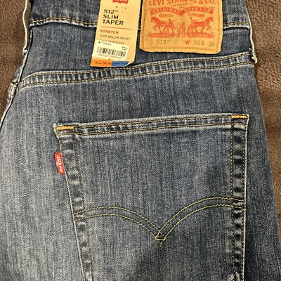Levis 512 SLIM TAPER 36x30