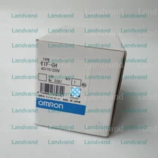 New in box Omron Floatless Level Switch 61F-GH 110-220VAC 1 year warranty