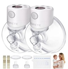 TSRETE Breast Pump, Double Wearable Breast Pump, Electric Hands-Free Breast...