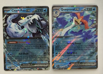 Pokemon TCG: Paldea Evolved Water Type Card Lot 21x (Common, Uncommon, Rare,  EX) | eBay