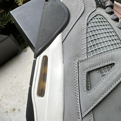 リアル007 308497-007 Nike Air Jordan 4 Retro Cool Grey Chrome Dark