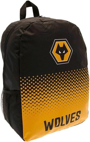 Wolves FC Fade Backpack School Rucksack - Picture 2 of 4
