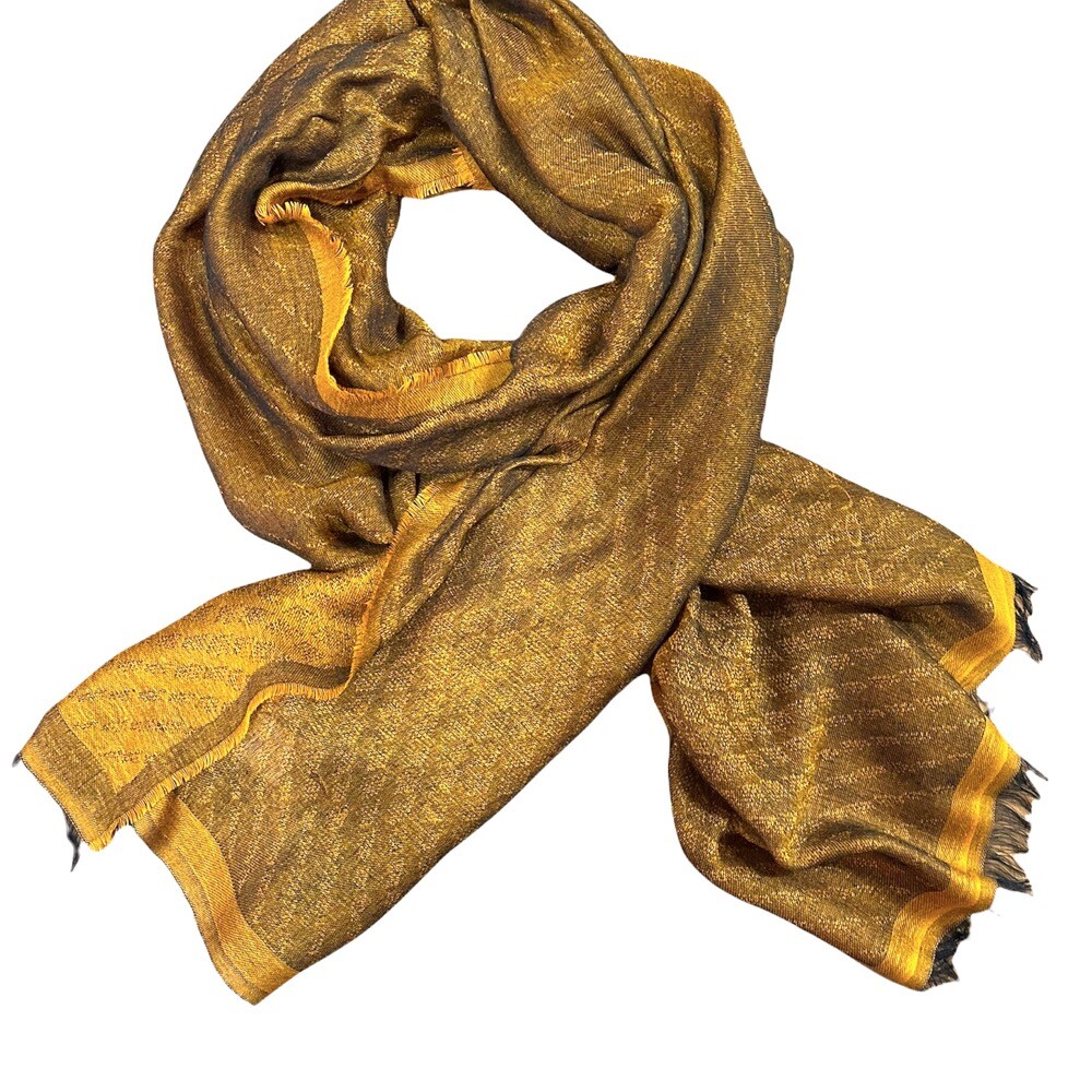 SCIARPA SCIARPE PASHMINA UOMO PIQUADRO PQ5018 U2241 ARANCIO