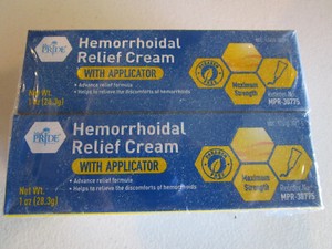 4 Tubes - Medpride Maximum Strength Hemorrhoid Cream With Applicator