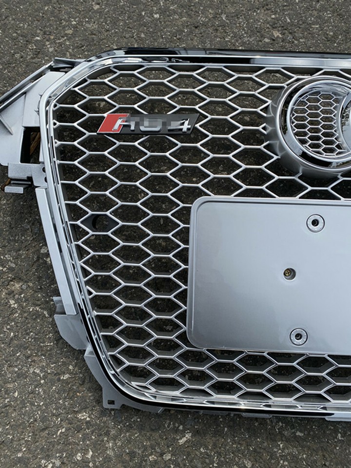 Ford Focus 3 Kühlergrill Abdeckung 2011-2014 - Dreieckige Stoßstangenabdeckung Mattschwarz