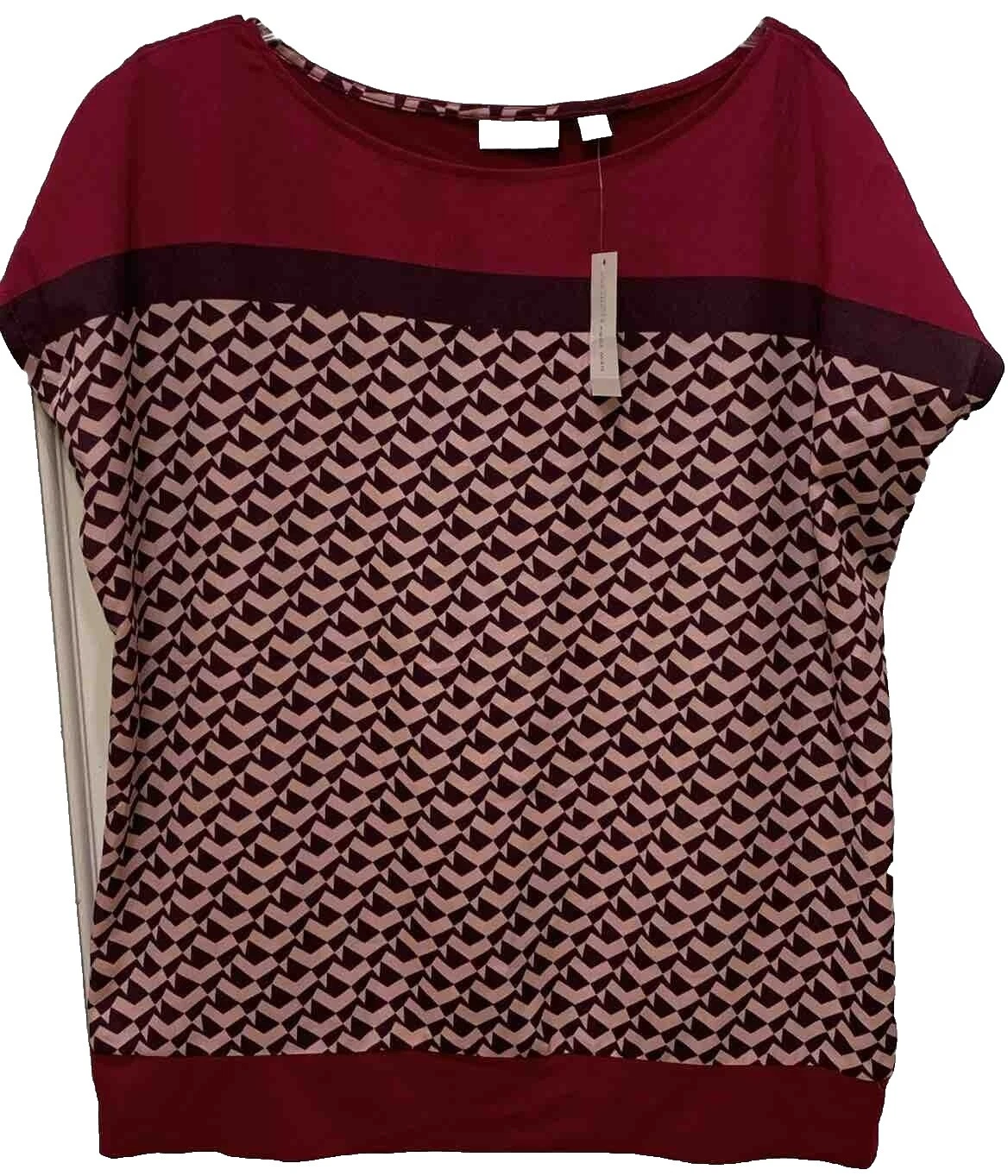 Amo Geométrico Blusas para mulheres