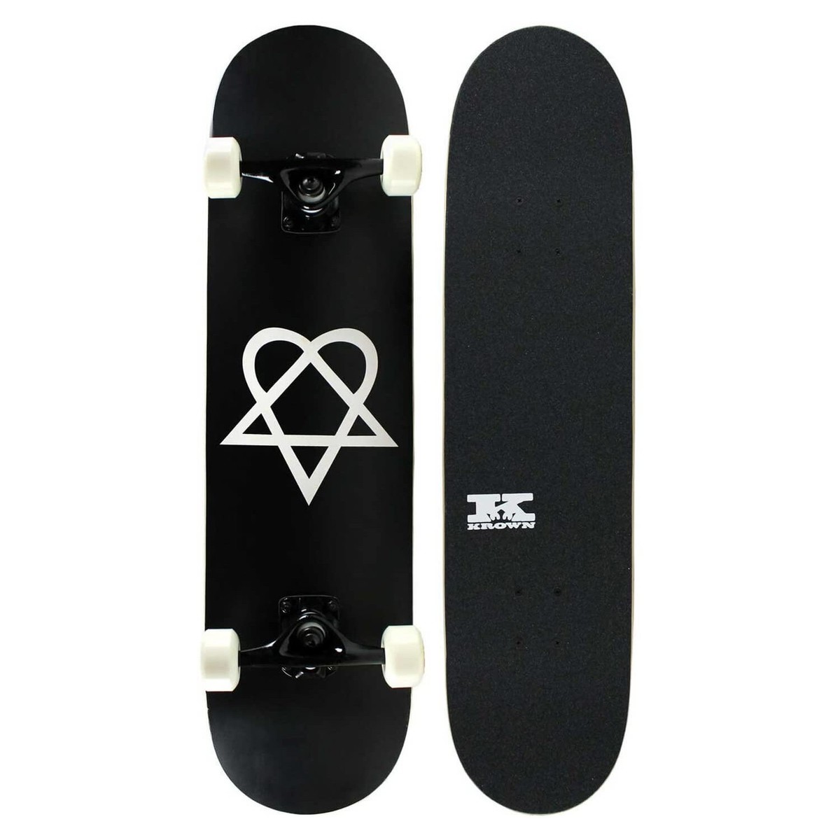 Krown KPC Skateboard Complete Heartagram 7.75