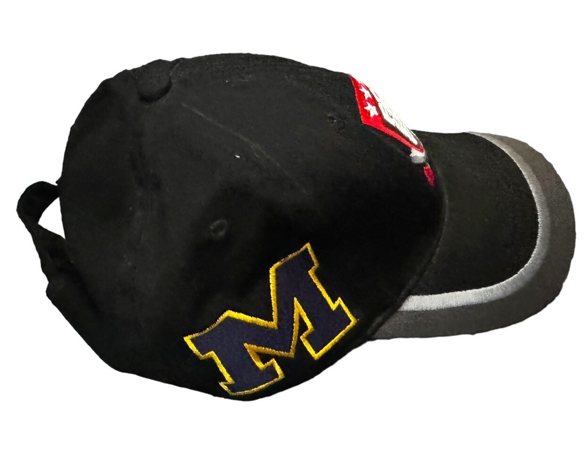 キャップ 2004 RoseBowl University of Michigan CAP Vintage-University Of Michigan-Rose Bowl 2004 Adjustable Hat
