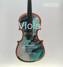 MOGE VL1 Viola Strings Set 16inch By Road Dog