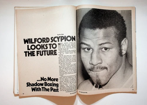 1981 June KO Knockout Boxing Magazine Marvin Hagler Mustafa Muhammad Spinks - 画像6/7