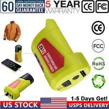 USB Power Charger Adapter Converter for Milwaukee 12V 48-59-1201 Li-ion Battery