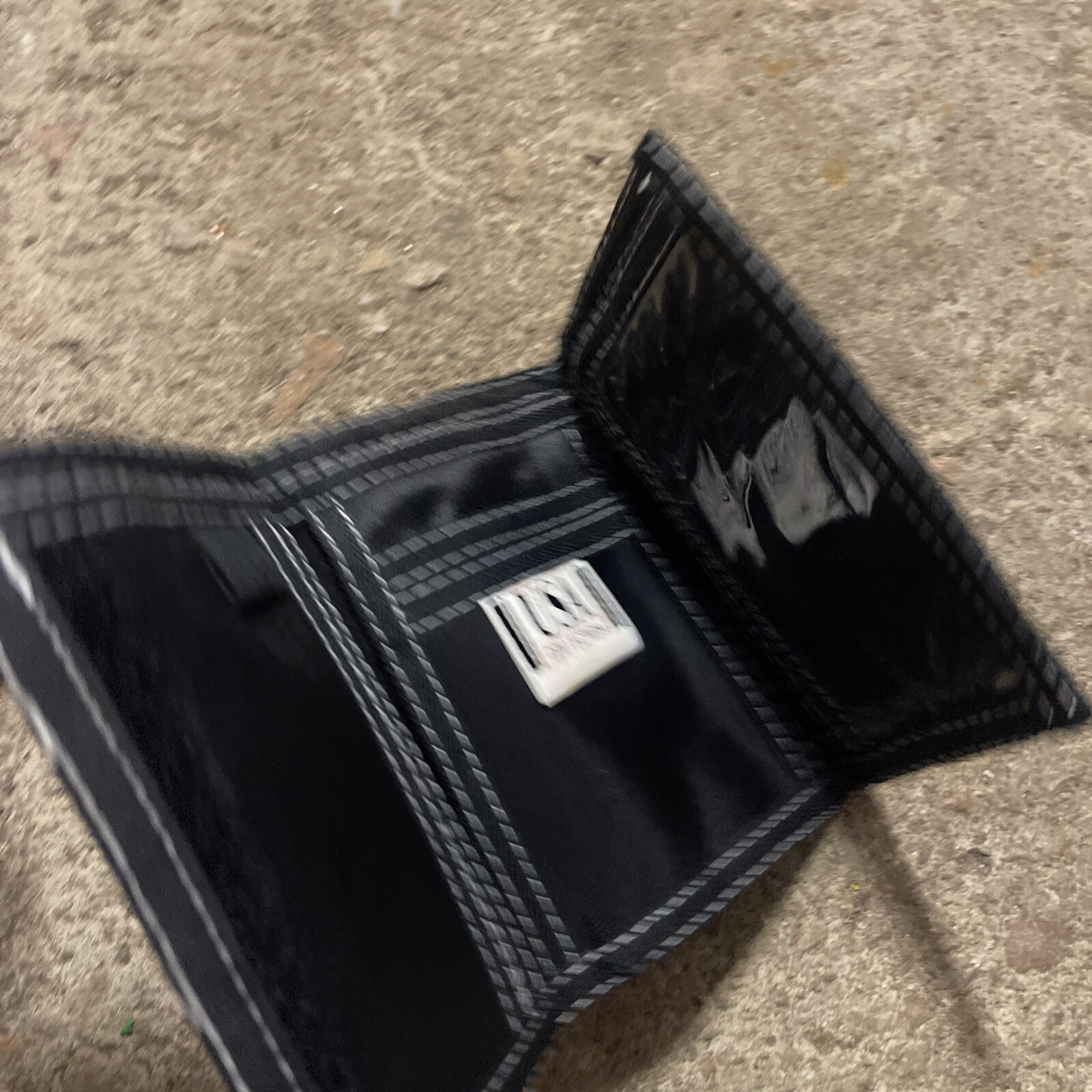 ADIDAS Vintage Trifold Wallet 1990s Sport Gem