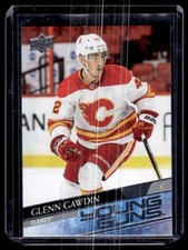 2020-21 Upper Deck Extended Series Young Guns Glenn Gawdin Rookie #726 Calgary