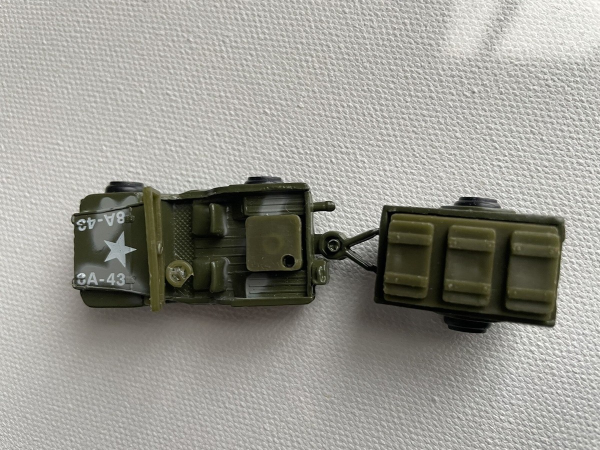 値下げ！マテル ミニカー 32 U.S. ARMY Jeep Willys U.S.A. Army Green 1/32 Diecast Model Car by New