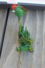 TUCHER WALTHER ~ 1999 Drache Windup Tin Toy 8" Dragon Handmade #T283c ~ GERMANY — photo 4