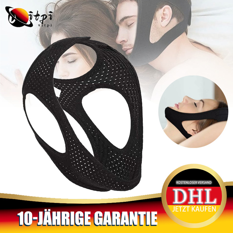 Anti Schnarchen Kinnriemen Antischnarch Band Snore Stützgurt Schnarch Stopper
