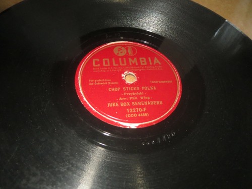 78RPM 2 Juke Box Serenaders on Columbia, Chop Sticks, Effects, Vengerka Polka V- - Picture 4 of 6