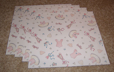 Frances Meyer 12x12 Paper Lot of Four ~ Ballet
