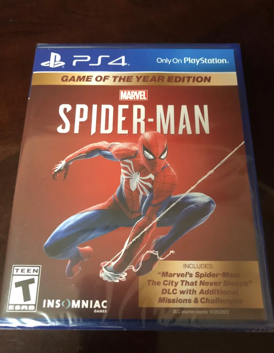 Spider-Man [ Game of the Year Edition ] (PS4) NEW