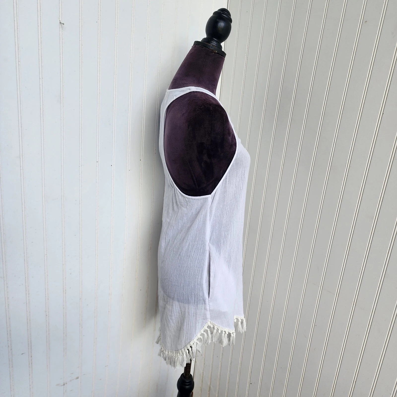 UNDERCOVER ABITO TUNICA VICTORIA'S SECRET ?COPRICOSTUME DA BAGNO MAGLIETTA TOP RACERBACK leggero XS