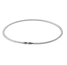 phiten necklace RAKUWA neck EXTREME crystal touch Clear 45cm