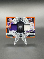 JUSTIN JEFFERSON / J.J. MCCARTHY 2024 Panini Certified Dual Patches Orange 21/30