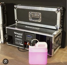 BeamZ F1600 Pro DMX Haze Machine with Flightcase - Perfect for DJ Events