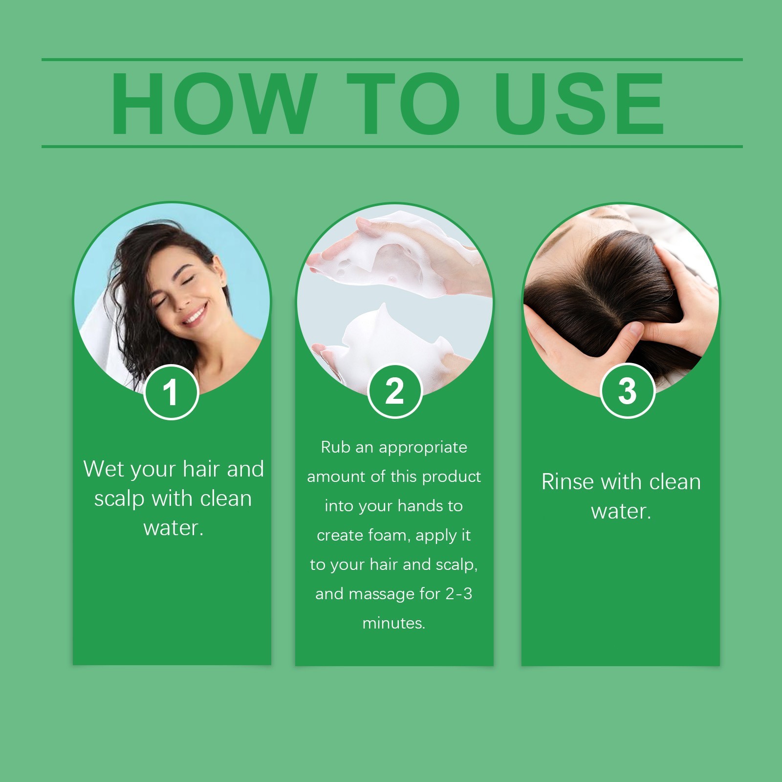Organic Rosemary Hair Growth Shampoo for Women and Men-Natural Thickening 8 Stre