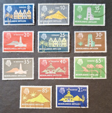 Netherlands Antilles: 1958 definitives used part set