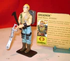 1985 GI JOE COBRA BUZZER ZARTAN'S DREADNOK BIKER VINTAGE ARAH HASBRO RARE Sears