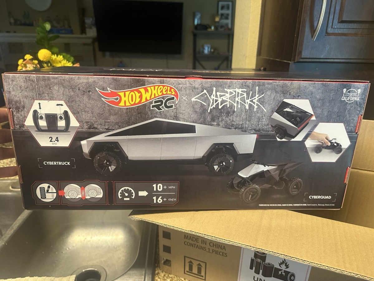 ミニカー Hot Wheels RC Cybertruck 1:10 Hot Wheels RC 1:10 Tesla Cybertruck | TTPM