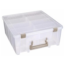 6990SO Super Satchel Double Deep Compartment Box - Art Storage with 8 Removable