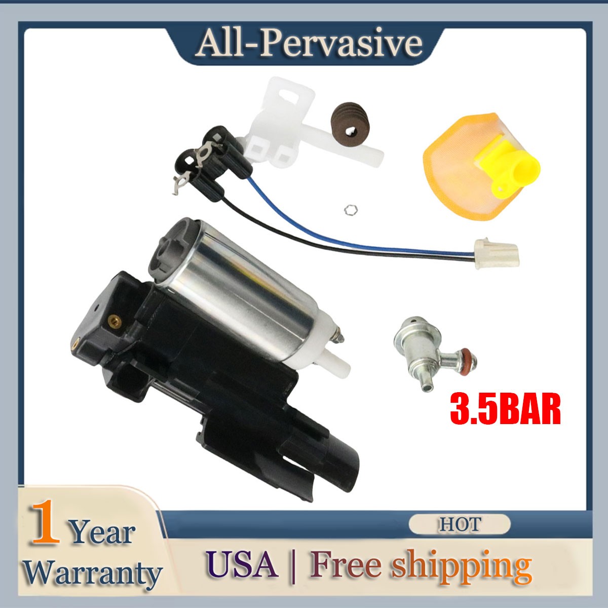 Fit For 2003-2005 KAWASAKI Z 750 ZR Z 1000 FUEL PUMP Pressure Regulator FILTER