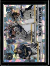 2020 Bowman Corey Ray / Jake Gatewood / Brice Turang SN150 #TP-MIL