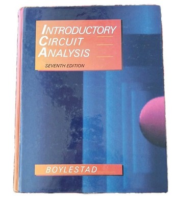 Introductory Circuit Analysis by Robert L. Boylestad (1993, Hardcover)
