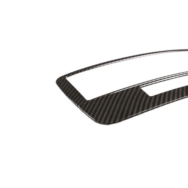 Carbon Fiber Middle Console Frame Trim For Mercedes-Benz GLK 2013-2015 CD Switch — 第 3/4 张图片