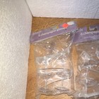 18 Clear Plastic Champagne Glasses, Round Design, 3 Six-Piece Sets  — photo 4