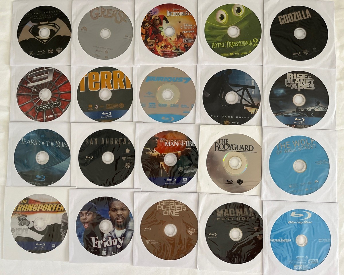 BLU-RAY Movies Pick and Choose Titles (DISC ONLY) FREE SHIPPING