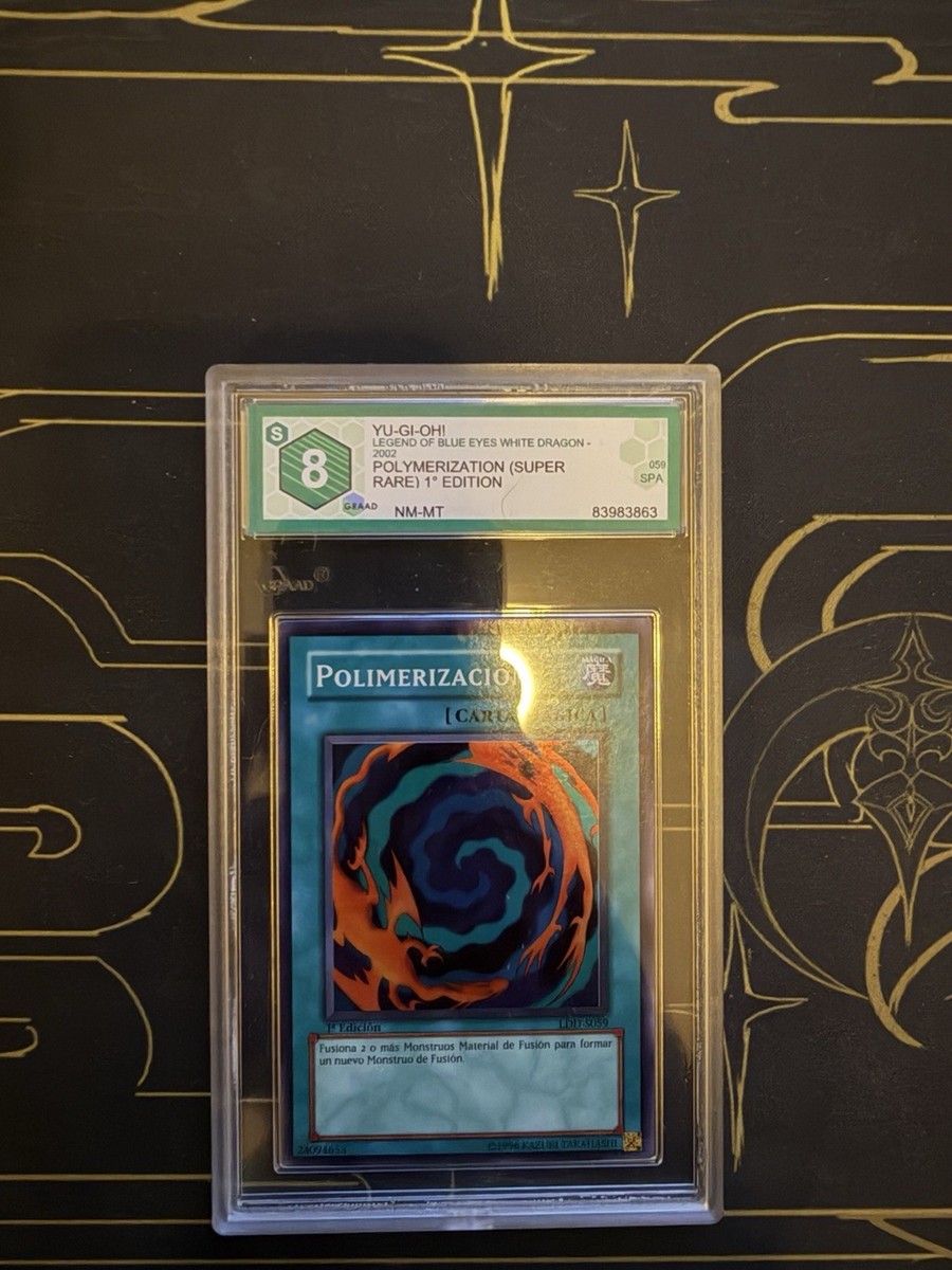 PSA9 初期 融合 Polymerization Legend of Blue Eyes White Dragon Polymerization 1st edition | eBay