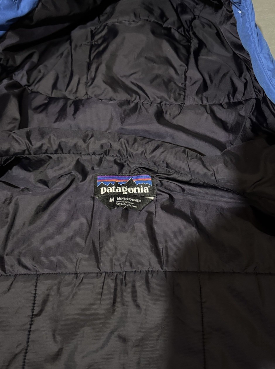 Patagonia Micro Puff Primaloft Men's Hoody Jacket Blue Size Medium thumbnail 9