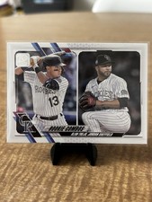 2021 Topps Update Series - Rookie Combos Jordan Sheffield, Alan Trejo #US16 (RC)